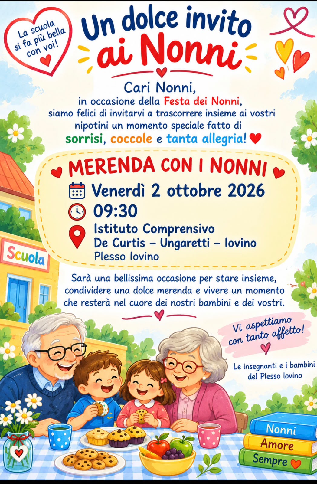 MERENDA CON I NONNI